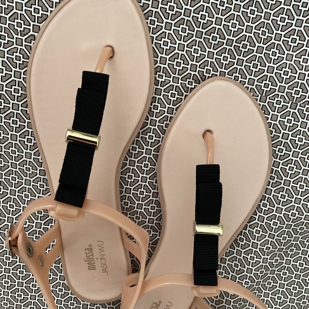 NWOT BLUSH MELISSA + JASON WU SANDAL - Picture 8 of 11